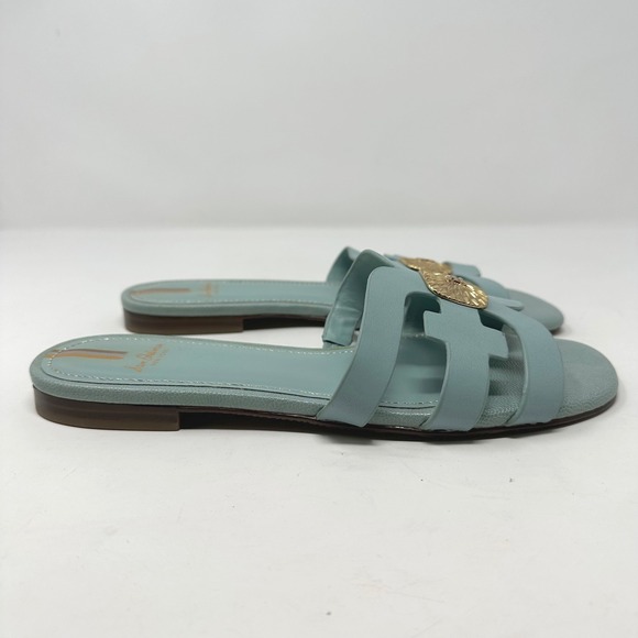 Sam‎ Edelman Bay Radiant Slide Sandal Blue Size 7.5 - Picture 6 of 8
